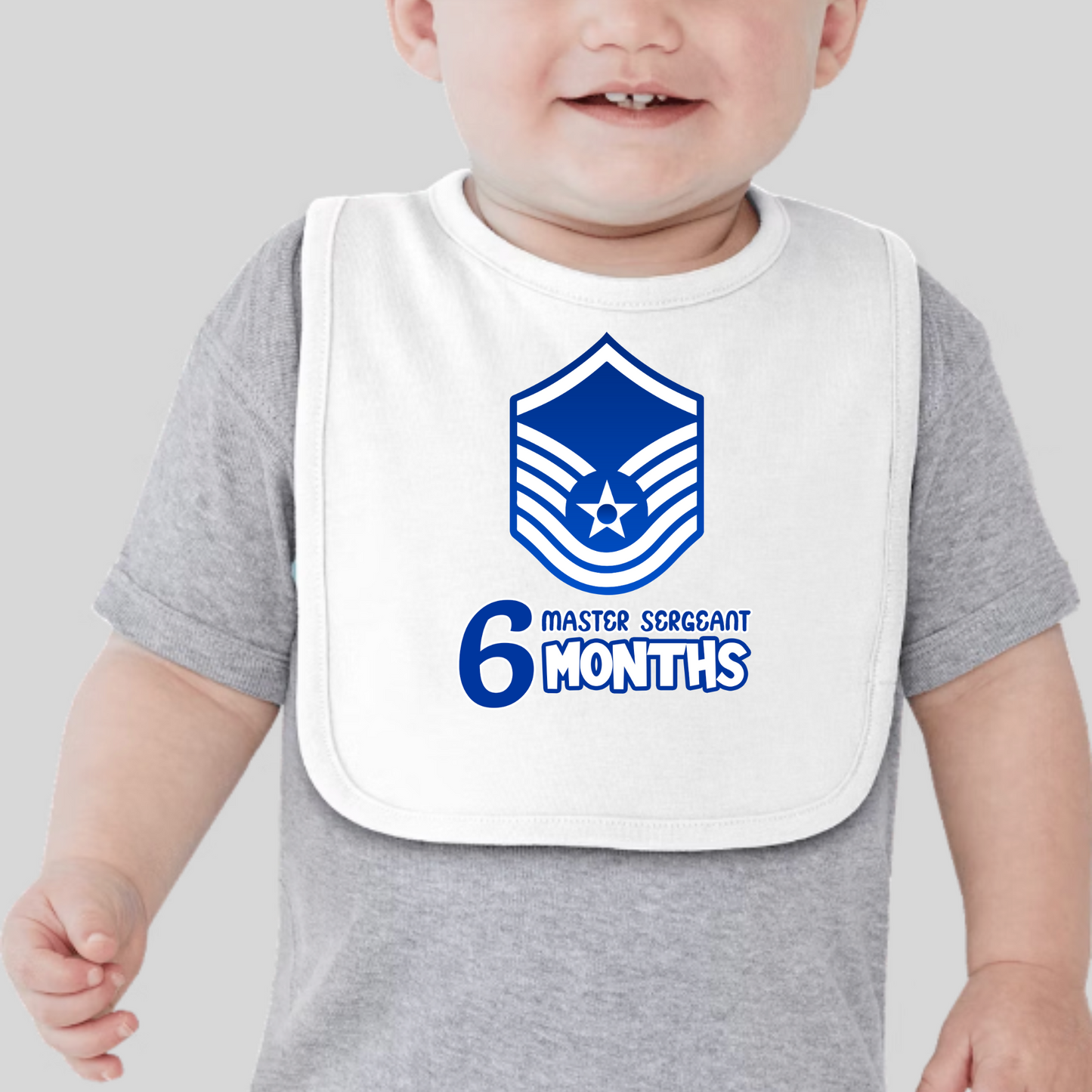 06 Month Master Sergeant Bib