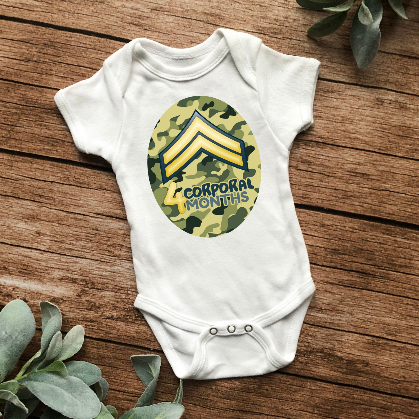 04 Month Corporal Bodysuit