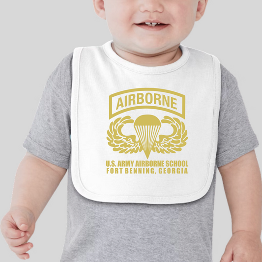 Airborne U.S. Army Fort Benning Bib