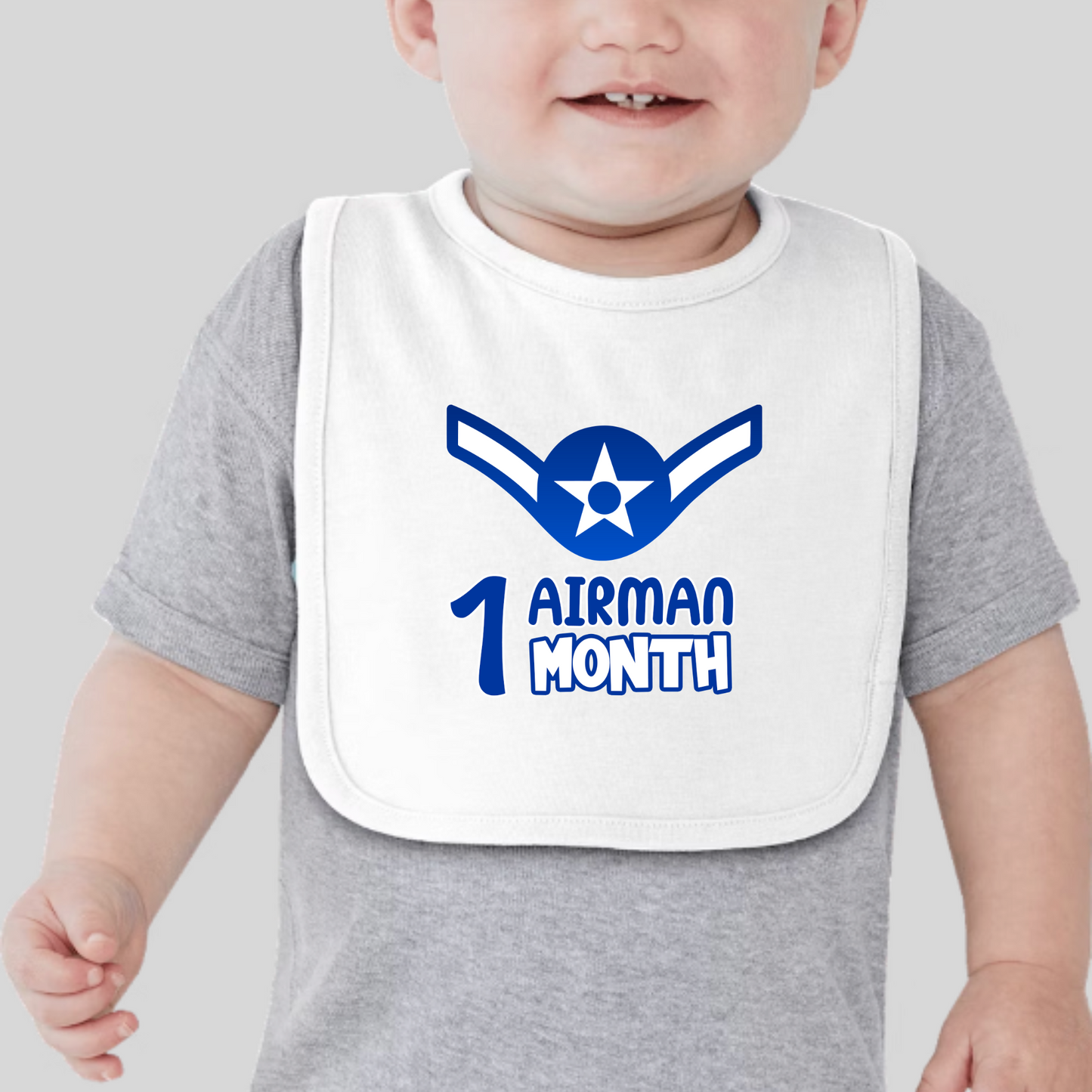 01 Month Airman Bib