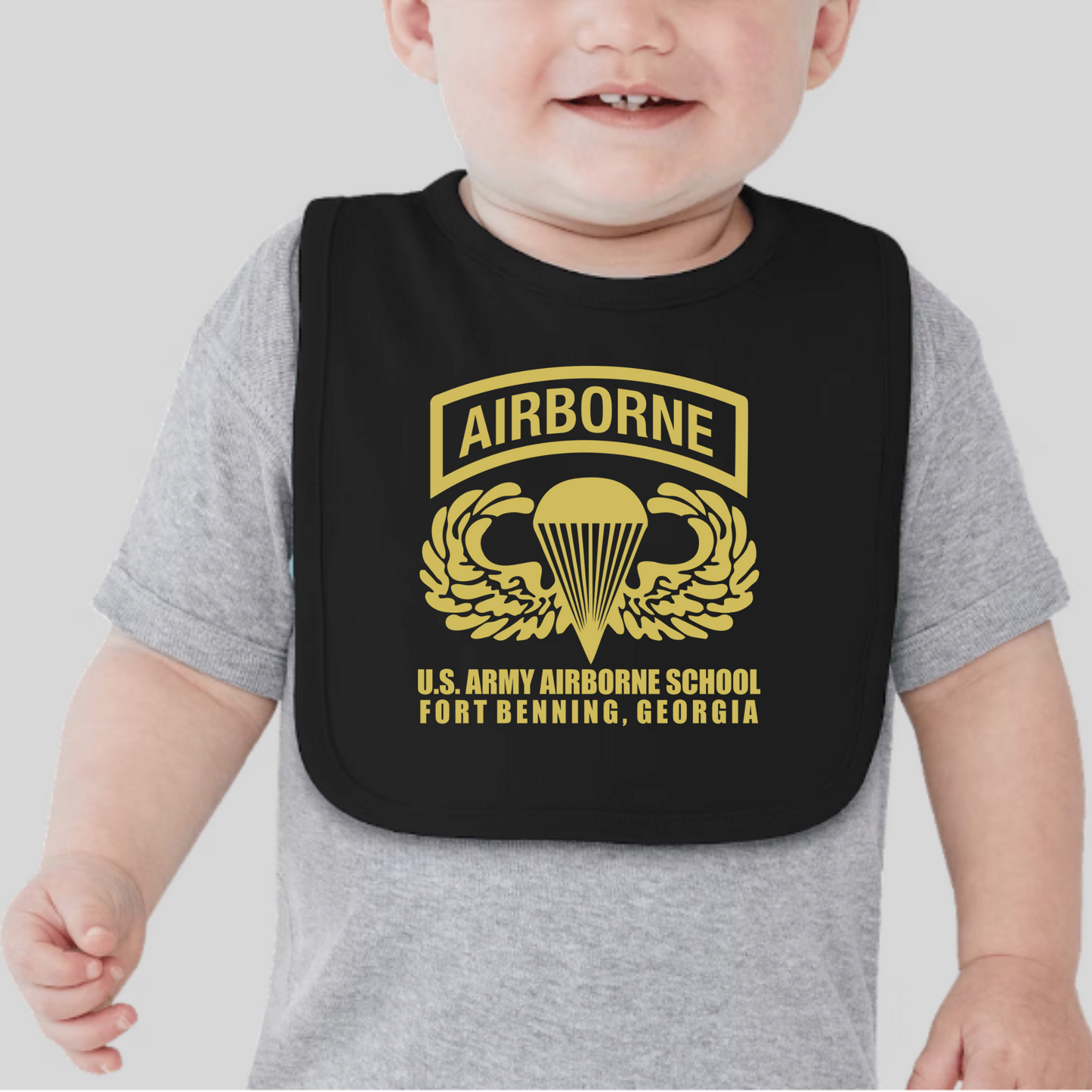 Airborne U.S. Army Fort Benning Bib